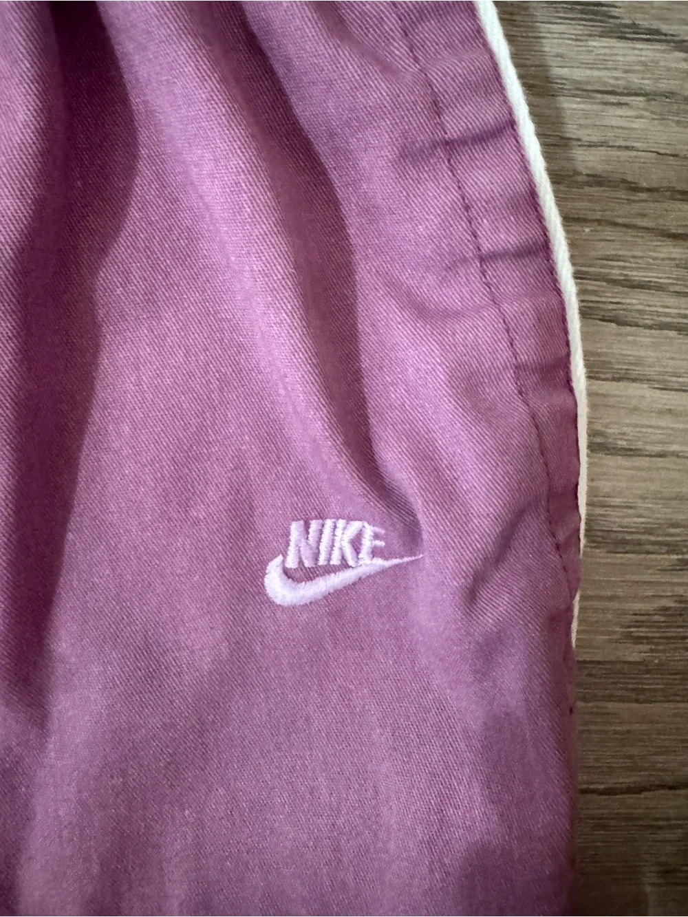 Vintage Nike Pants L Purple Made in USA 90s Y2K Track Retro Athletic